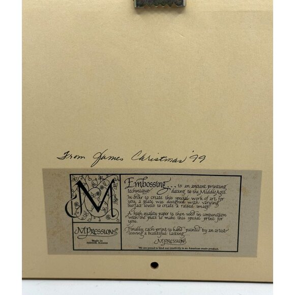 Framed Embossed Print "You Go Girl!" Pink High Heel Art - Picture 6 of 7